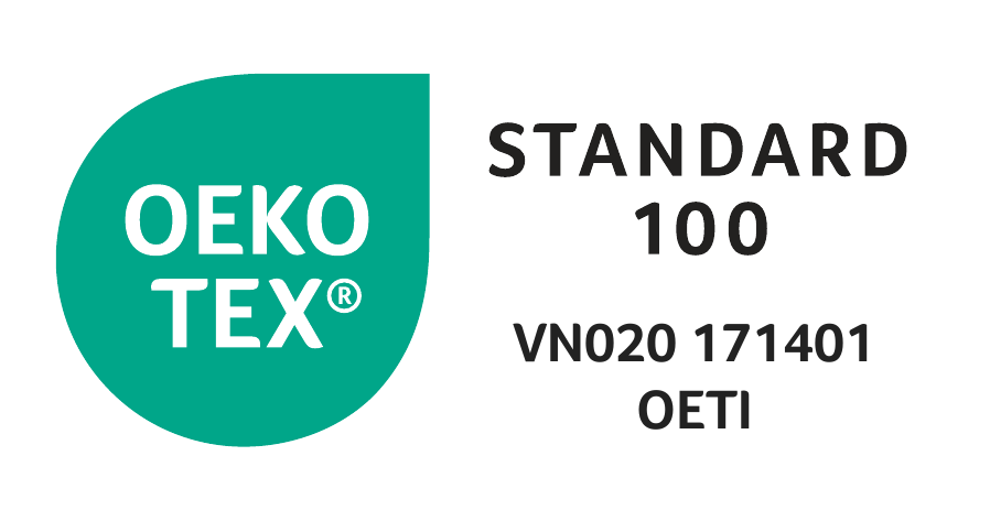 OEKO TEX Standard 100 certificate