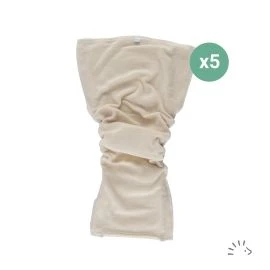 5x Kombolone Einlage Frottee Soft