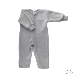 Schlafoverall Baumwollfleece