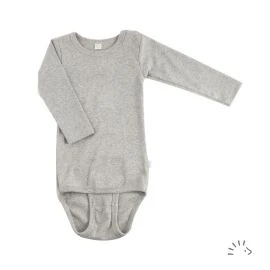 Langarm Body aus Baumwolle