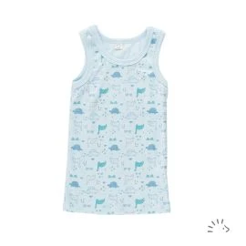 Unterhemd 0/0 Arm Feinripp 