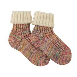 grödo Socken Wolle-Baumwolle