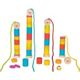 goki Fädelspiel Kleine Raupe 