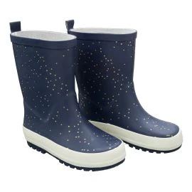 Regenstiefel Indigo Dots