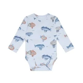 Body LA U-Boot,  Bambus/Viskose