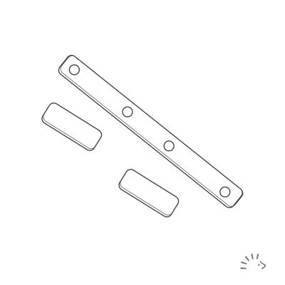 Snap-on Velcro