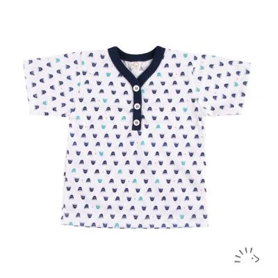 Shirt style ULLI 1/2 sleeve single jersey 