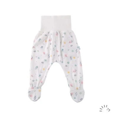 Romper pants fine rib