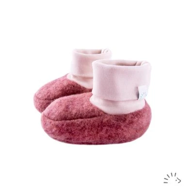 Babyschuhe aus Wollfleece