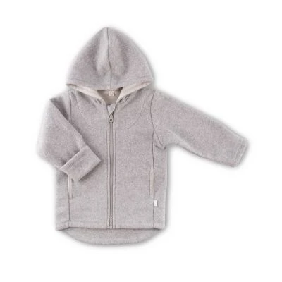 Jacke mit Kapuze Baumwollfleece Neu