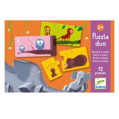 DJECO Duo Puzzle mom and child