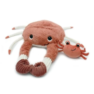 Les Ptipotos – mom & baby crab – cuddly toy
