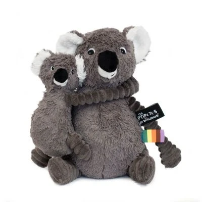 Les Ptipotos – mom & baby Koala – cuddly toy