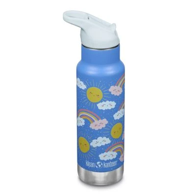 Trinkflasche isoliert Flip Sport Cap Rainbow