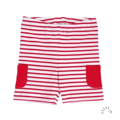 Shorts pockets interlock