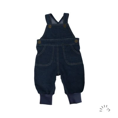 Baby dungarees denim soft 