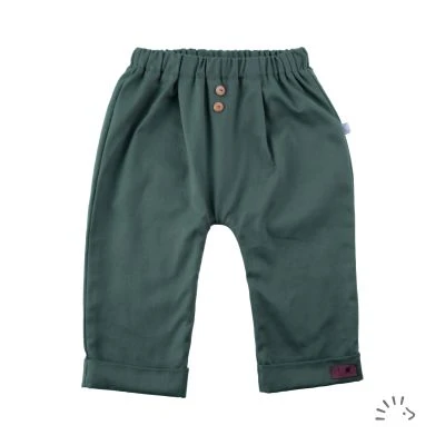 Gefütterte Hose aus Twill 