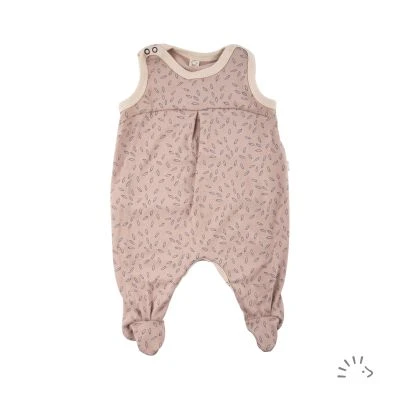 Romper pleated interlock