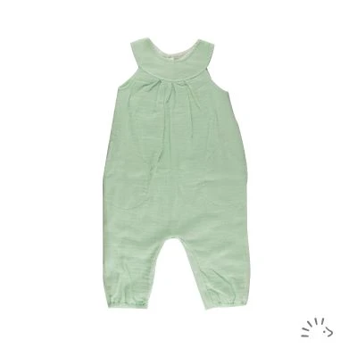 Jumpsuit style JOHANNA crinkle