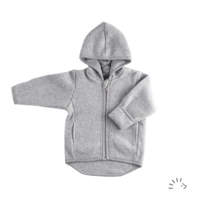 Jacke mit Kapuze aus Baumwolle