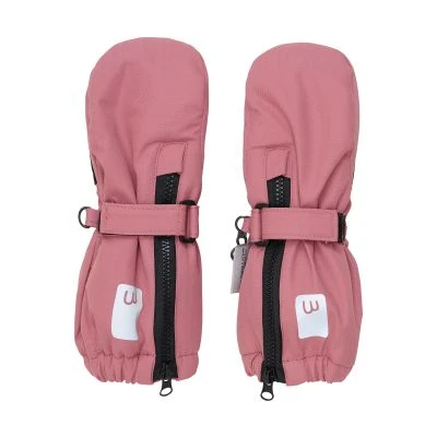Mittens waterproof pink