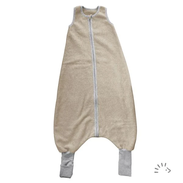 Schlafsack mit Füßen Baumwollfleece