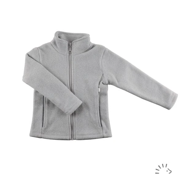 Jacke mit Stehkragen aus Baumwolle