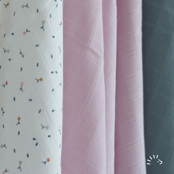 3x Mullwindel kbA Baumwolle GOTS