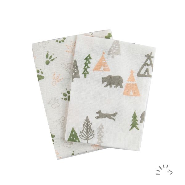 Große Mullwindeln Organic