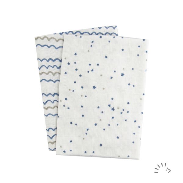 Große Mullwindeln Organic