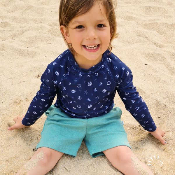 UV Langarmshirt Polyamid-Elasthan