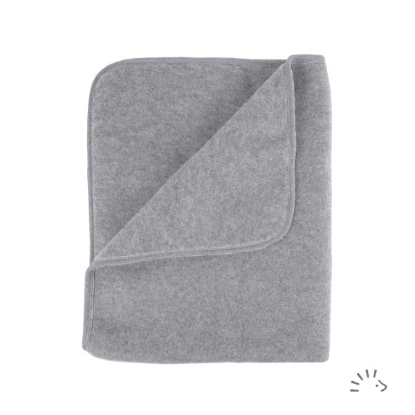 Decke Baumwollfleece GOTS