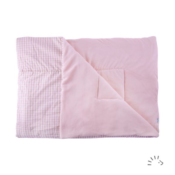 Krabbeldecke Nicky/Popeline GOTS