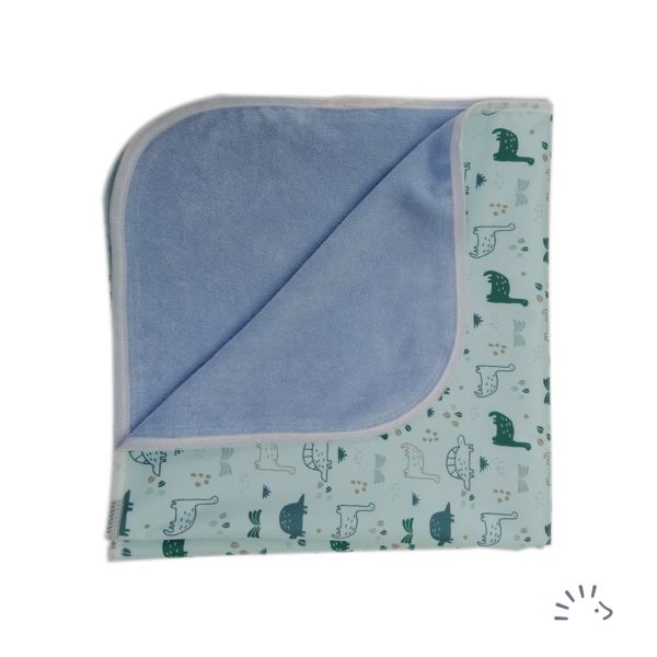 Wickeldecke 65x65cm Polyester/Frottee Soft