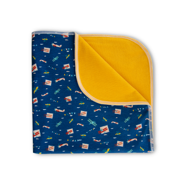 Wickeldecke Polyester/Frottee Soft