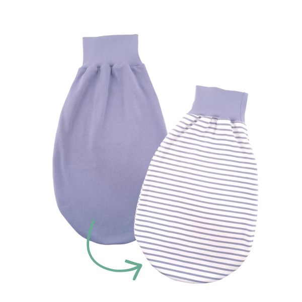 Strampelsack wendbar Interlock GOTS