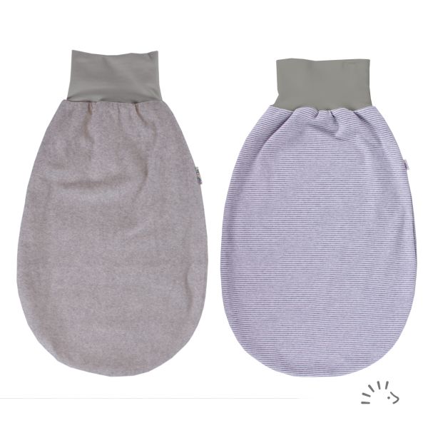 Strampelsack wendbar Nicki zweilagig