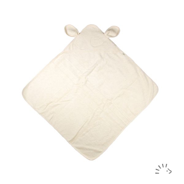 Kapuzenbadetuch Little Monster Webfrottee