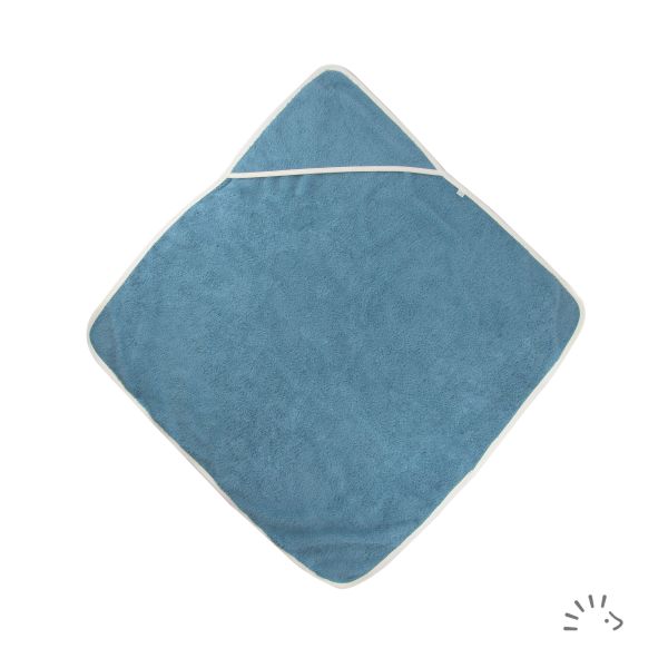 Kapuzenbadetuch Webfrottee