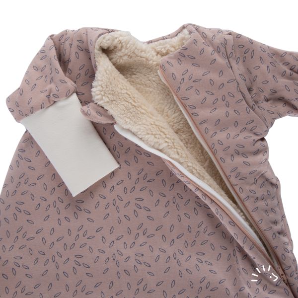 Schlafsack Style VARIO Interlock/Teddyplüsch GOTS