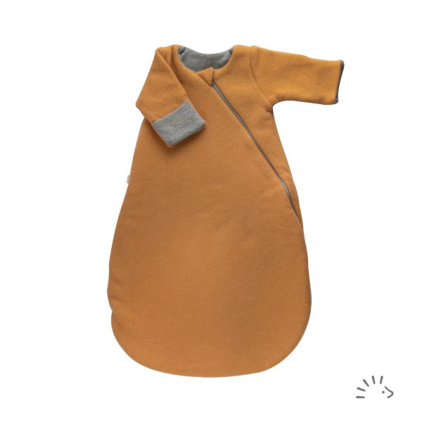 Schlafsack Newborn 60 cm Baumwollfleece zweilagig 2.0 TOG