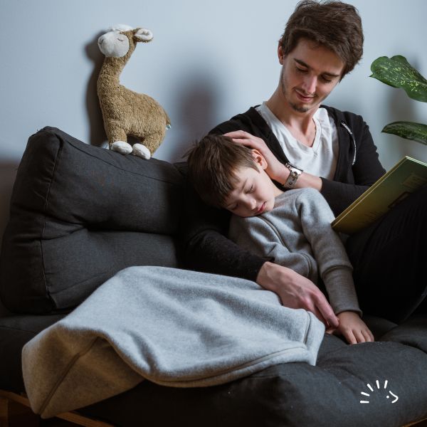 Schlafsack 1/1  Baumwollvlies GOTS