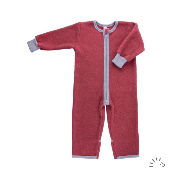 Schlafoverall Baumwollfleece 1.5 TOG