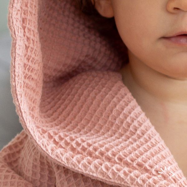 Bademantel Woven Waffle GOTS