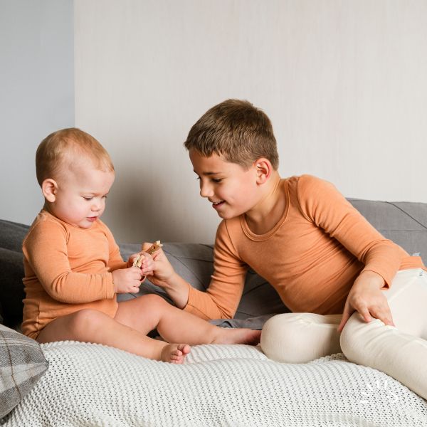 Unterhemd langarm Wolle-Seide GOTS