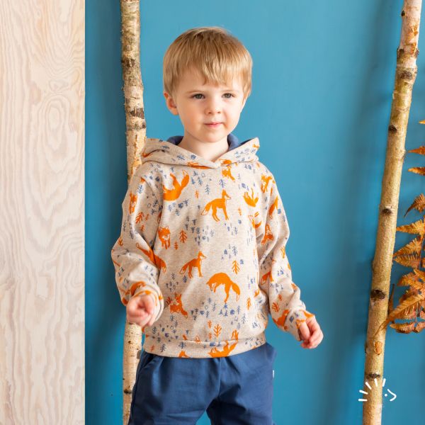 Hoodie Interlock GOTS