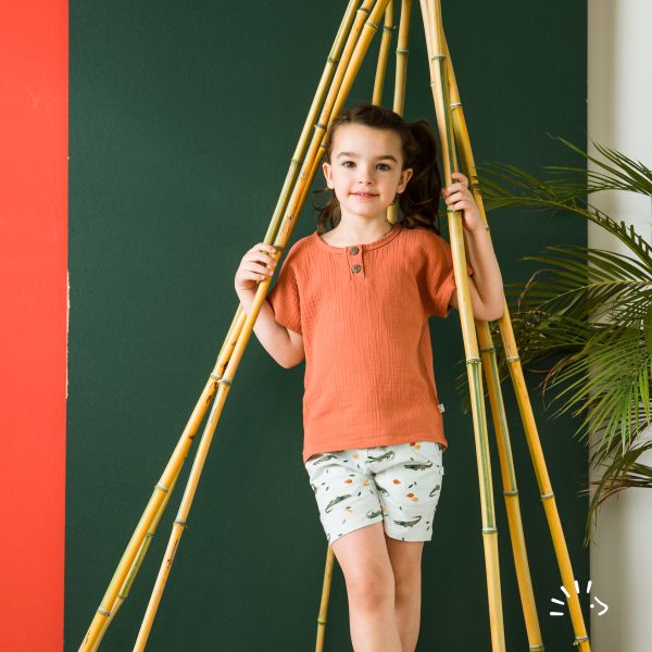 Shirt Style MOMO Musselin GOTS