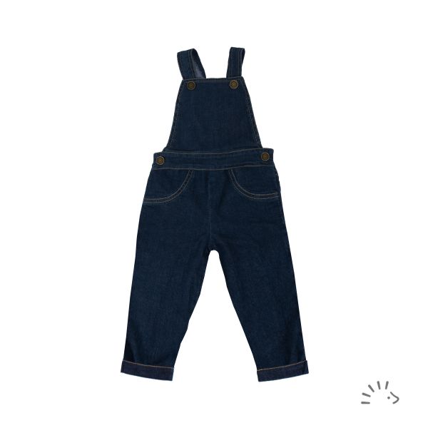 Latzhose Denim Soft GOTS