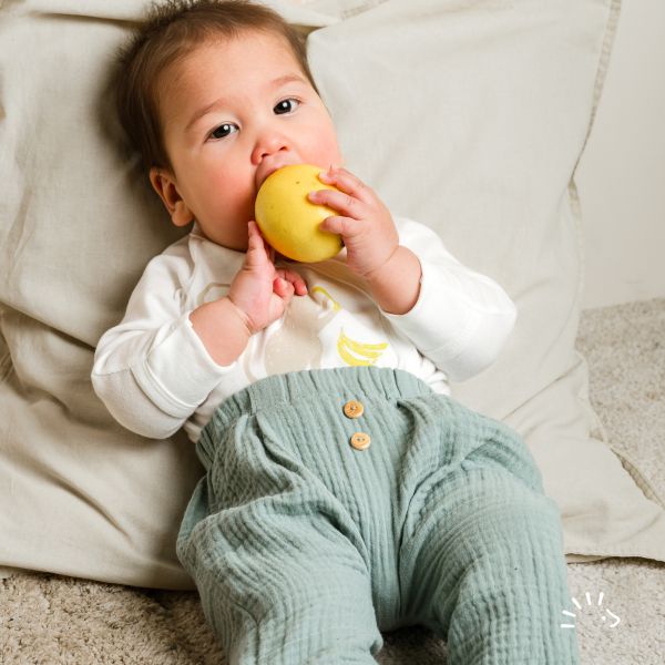 Hose mit Umschlag Musseline GOTS