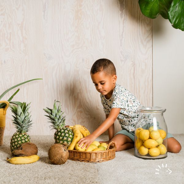 Shorts mit Umschlag Musselin GOTS